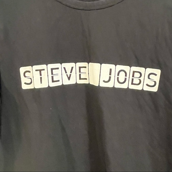 T Vancl size large Steve Jobs memorial long sleeve shirt - Picture 6 of 6
